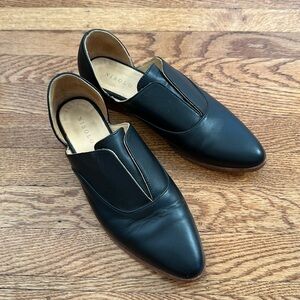 Nisolo Emma D’Orsay Leather Women’s Oxford Size 8 Black